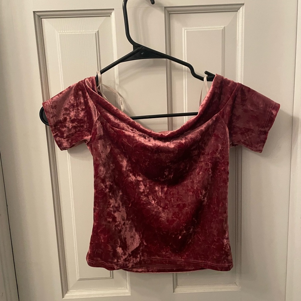 Pink Velvet shirt